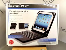 SilverCrest Beschermhoes & Toetsenbord zwart Silvercrest beschermhoes voor iPad met geïntegreerd Bluetooth®-toetsenbord
